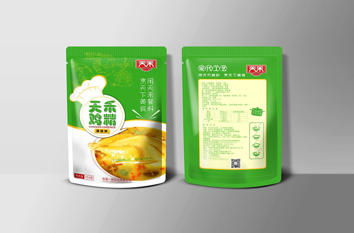鸡精味精包装|平面|包装|活力的一晨 